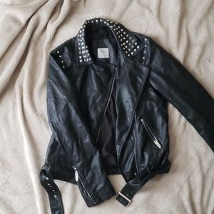Vero Moda studded biker jacket